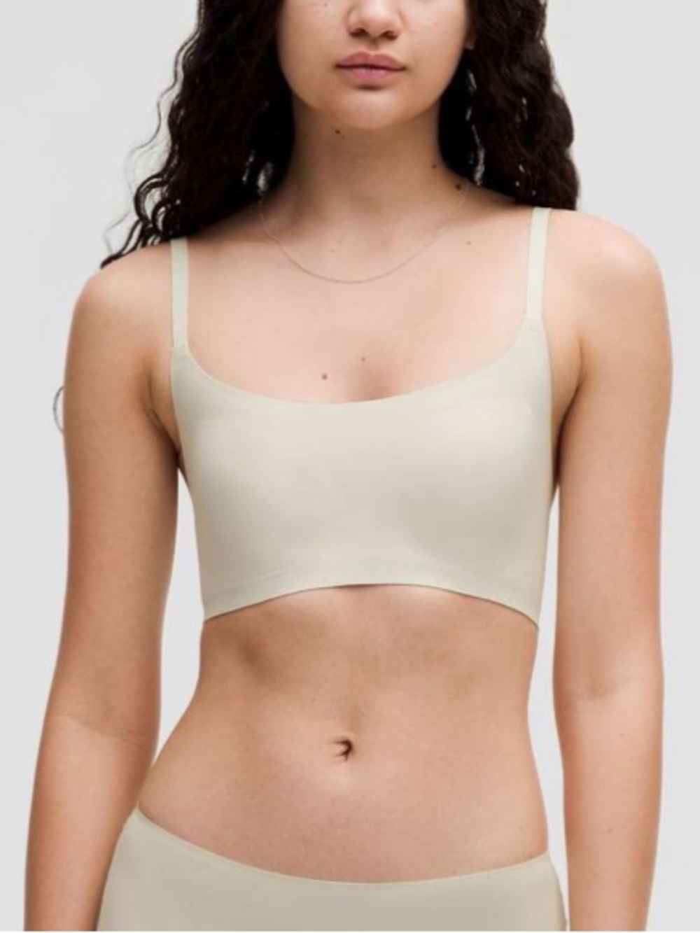 Lululemon Multi-Size Adjustable-Strap Bralette
Bone